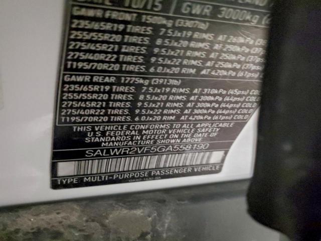 Land Rover Range Rover Hse Image 8